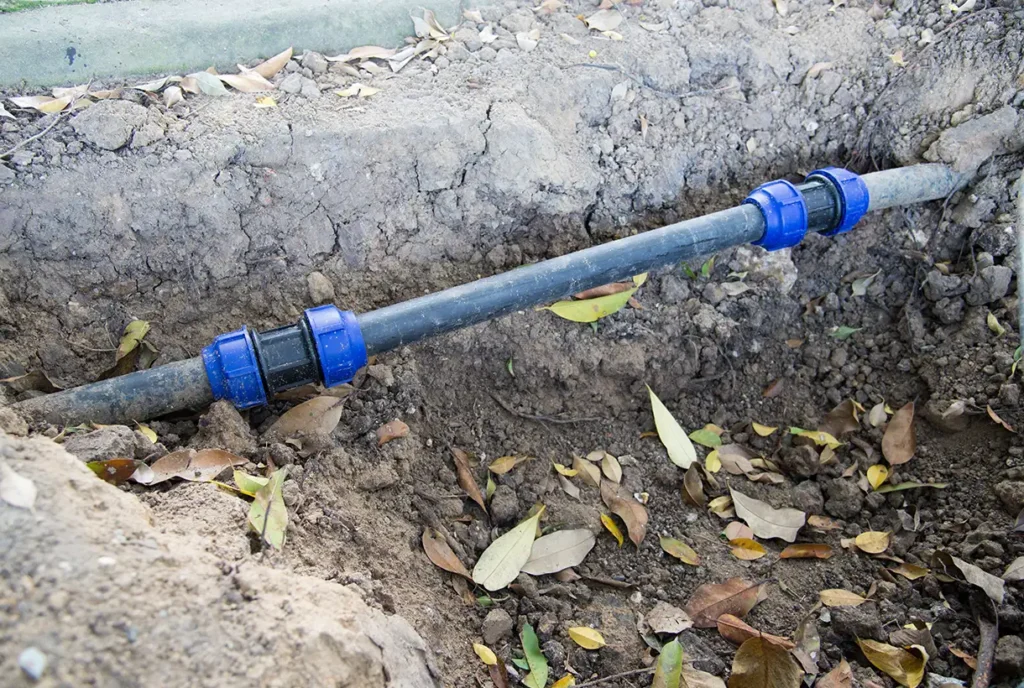 new water line installed collinsville illinois